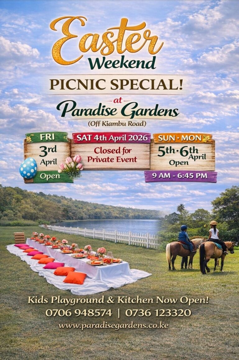 Easter picnic spots Nairobi