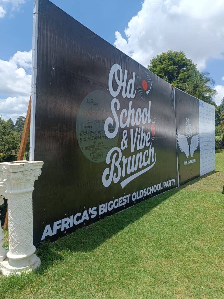 Old School & Vibe Brunch held at Kiambu road